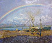 Dario de Regoyos The Rainbow (nn02) oil painting picture wholesale